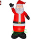 7' Gemmy Airblown Inflatable Santa Claus Waiving Right Hand