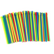Snow Cone Spoon Straws - Multi-color Pack.