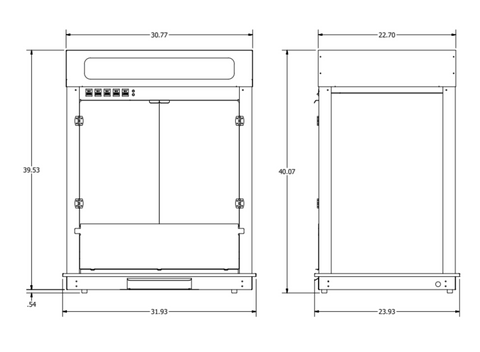 Apollo Pop 32 Ounce Popcorn Machine - Stainless Steel - Backlit Sign