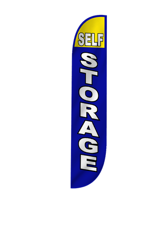 Self Storage Feather Flag