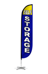 Self Storage Feather Flag