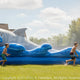 14'H Shark Big Bite Surf & Slide by Cutting Edge