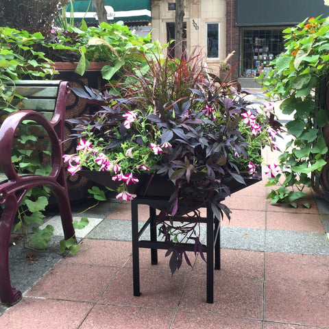 Geometric Metal Planter