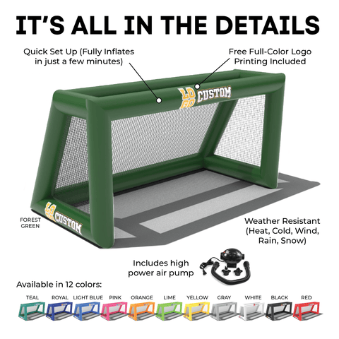 Custom Inflatable Soccer Goals