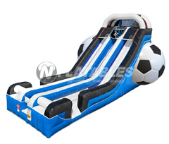 Soccer 18' Dual Wet Dry Slide