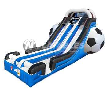 Soccer 22' Dual Wet Dry Slide