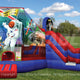 14'H Space Camp Club/Slide Combo by Cutting Edge