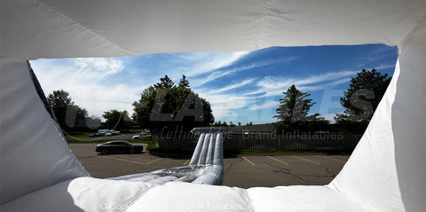 Inflatable Space Ship Paintball/Laser Tag Structure