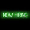 Image of SpellBrite "NOW HIRING" Neon LED Sign