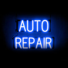 SpellBrite "AUTO REPAIR" Neon LED Sign