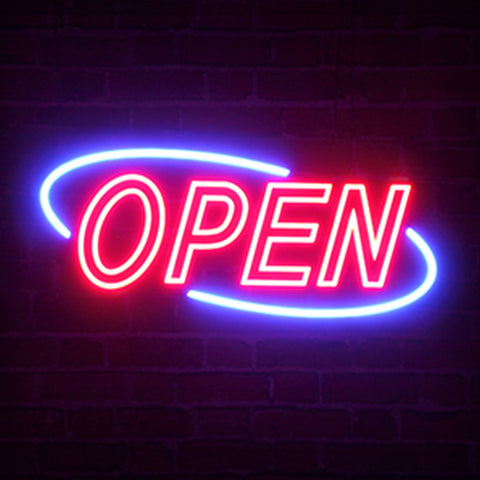 NEON LED "OPEN" Sign