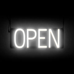 SpellBrite "Open" Neon LED Sign