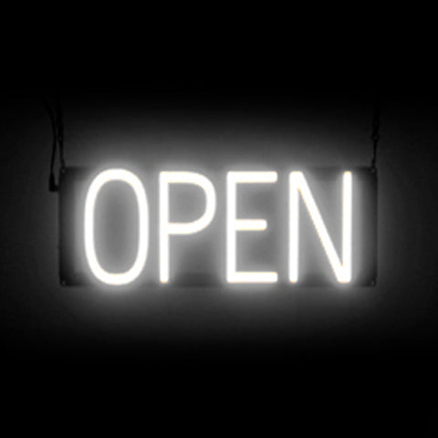 SpellBrite "Open" Neon LED Sign