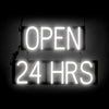 Image of SpellBrite "OPEN 24 HRS" Neon LED Sign