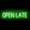 Image of SpellBrite "OPEN LATE" Neon LED Sign
