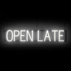 Image of SpellBrite "OPEN LATE" Neon LED Sign