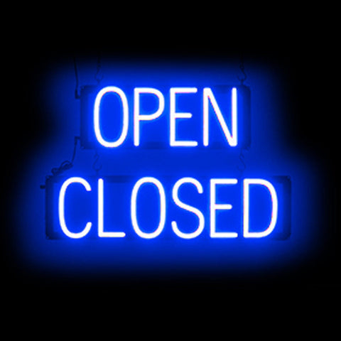 SpellBrite "OPEN/CLOSED" Neon LED Sign