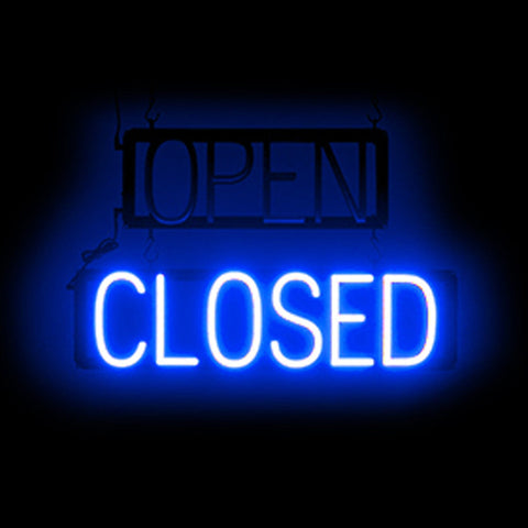 SpellBrite "OPEN/CLOSED" Neon LED Sign