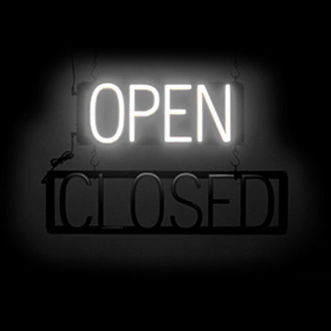 SpellBrite "OPEN/CLOSED" Neon LED Sign