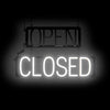Image of SpellBrite "OPEN/CLOSED" Neon LED Sign