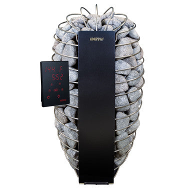 Harvia Spirit UL Certified Electric Sauna Heater - Digital Xenio Control Panel with WiFi Remote Control– 6 kW