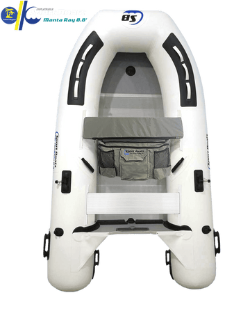 Manta Ray 8.8' Inflatable Fishing Boat | Aluminum Floor Dinghy