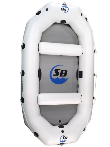 12 ft Whitewater Raft | Self-Bailing Inflatable River Raft