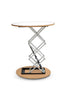 Image of Custom Oval Spring-Up Trade Show Podium