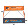 Image of 20x20 Trade Show Booth with Hanging Banner