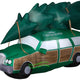 8' Christmas Vacation Station wagon w/ Christmas Tree by Gemmy Inflatables