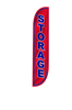 Image of Storage Feather Flag Red