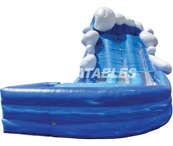 18'H SuperSplash Dual Water Slide by Cutting Edge