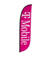Image of T-Mobile Feather Flag