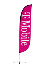 T-Mobile Feather Flag