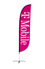 Image of T-Mobile Feather Flag
