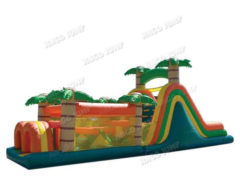 3 in 1 Tropical Obstacle Course