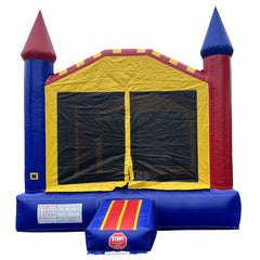 14'H Red N Purple Castle Bouncer by MoonWalk USA