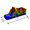 Image of 25'L Obstacle Course with Pool by Eagle Bounce