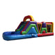 25'L Obstacle Course with Pool by Eagle Bounce
