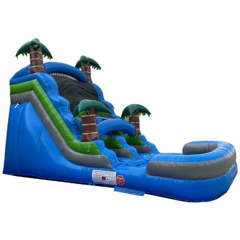 15'H Blue Slide Wet n Dry