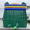 Image of 18'H Dual Lane Green Slide Wet n Dry
