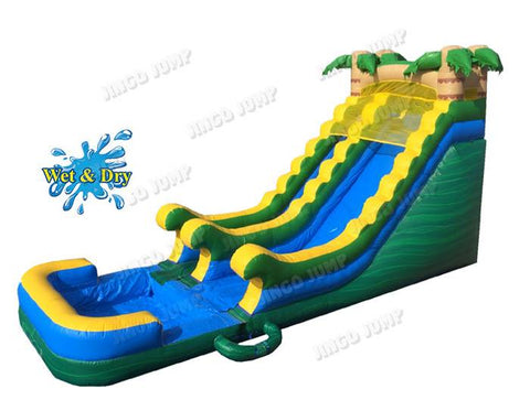 16 FT Tropical Wet-Dry Slide