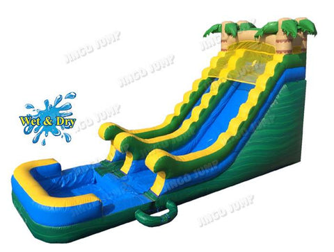 18 FT Tropical Wet-Dry Slide