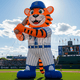 Inflatable Tiger Mascot (Baseball) by Cutting Edge