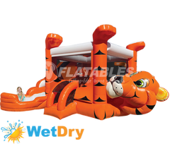 14'8"H HomePro Tiger Belly Bouncer Combo by Cutting Edge