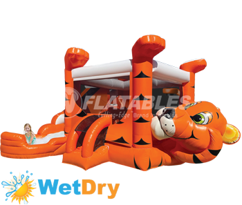 14'8"H HomePro Tiger Belly Bouncer Combo by Cutting Edge