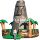 25'H Tiki Island Inflatable Rock Climbing Wall by Cutting Edge