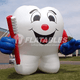 Inflatable Tooth Mascot by Cutting Edge