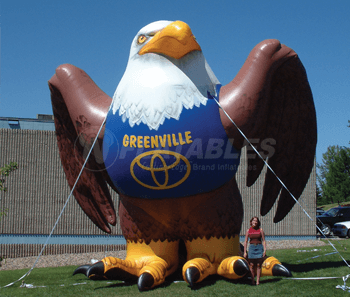 Inflatable Eagle Mascot by Cutting Edge