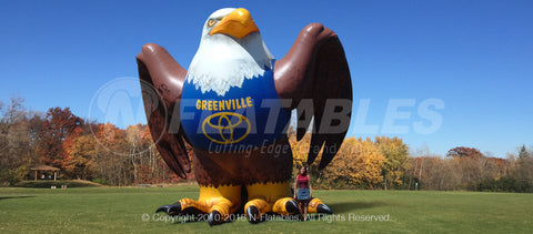 Inflatable Eagle Mascot by Cutting Edge